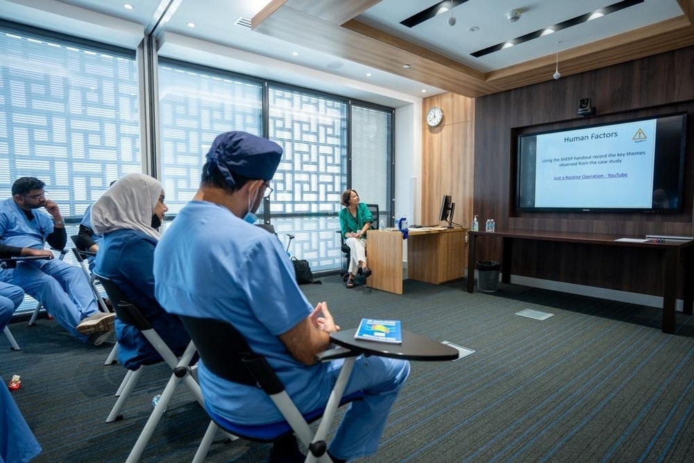 The training was conducted by SQCCCRC in collaboration with Portsmouth Hospital University Trust from the United Kingdom. 