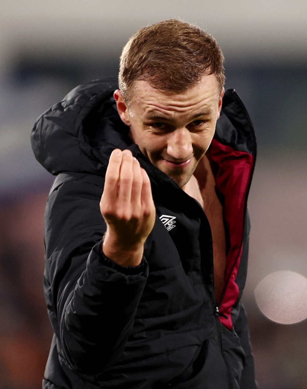 Soccer Football - Europa League - Group A - TSC Backa Topola v West Ham United - FK TSC Stadium, Backa Topola, Serbia - November 30, 2023 West Ham United's Tomas Soucek celebrates after the match REUTERS/Marko Djurica
