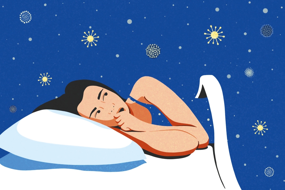 Its cold and flu season and, whether your main complaint is a cough, a fever, a headache or a runny or stuffy nose, you may notice that you tend to feel worse at night. (Emanuela Carnevale/The New York Times)