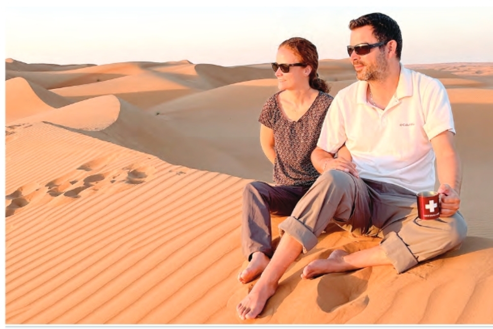 Stefan Ryser and Manuela