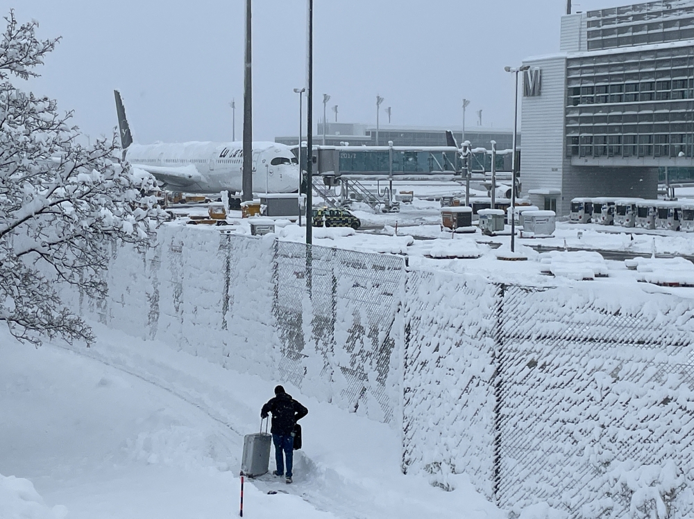 Passengers are asked to check the status of their flight before traveling.