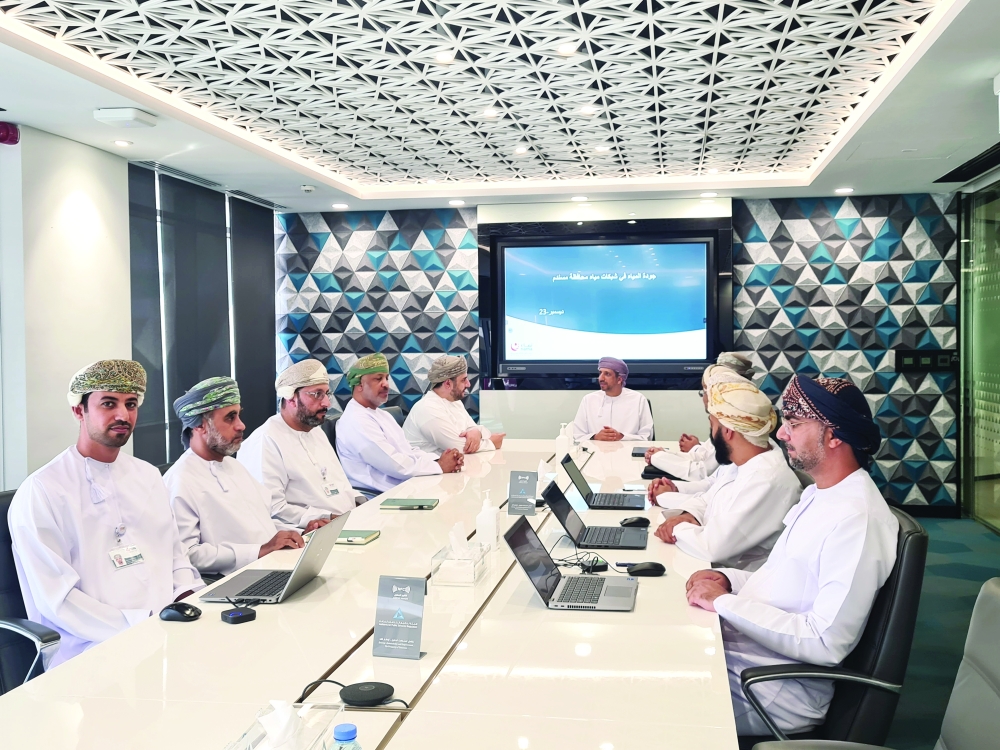  Governor of Musandam meets with Chairman of the Authority for Public Services Regulation to discuss water and sanitation projects in the Wilayat 