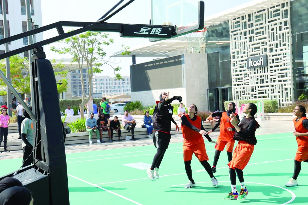 part of girls competition