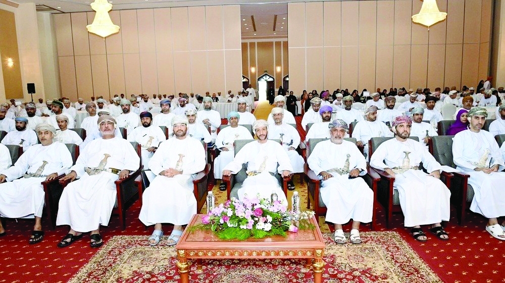 Saud bin Hilal al Busaidy, Governor of Muscat, at the Muscat Dialogue Session.
