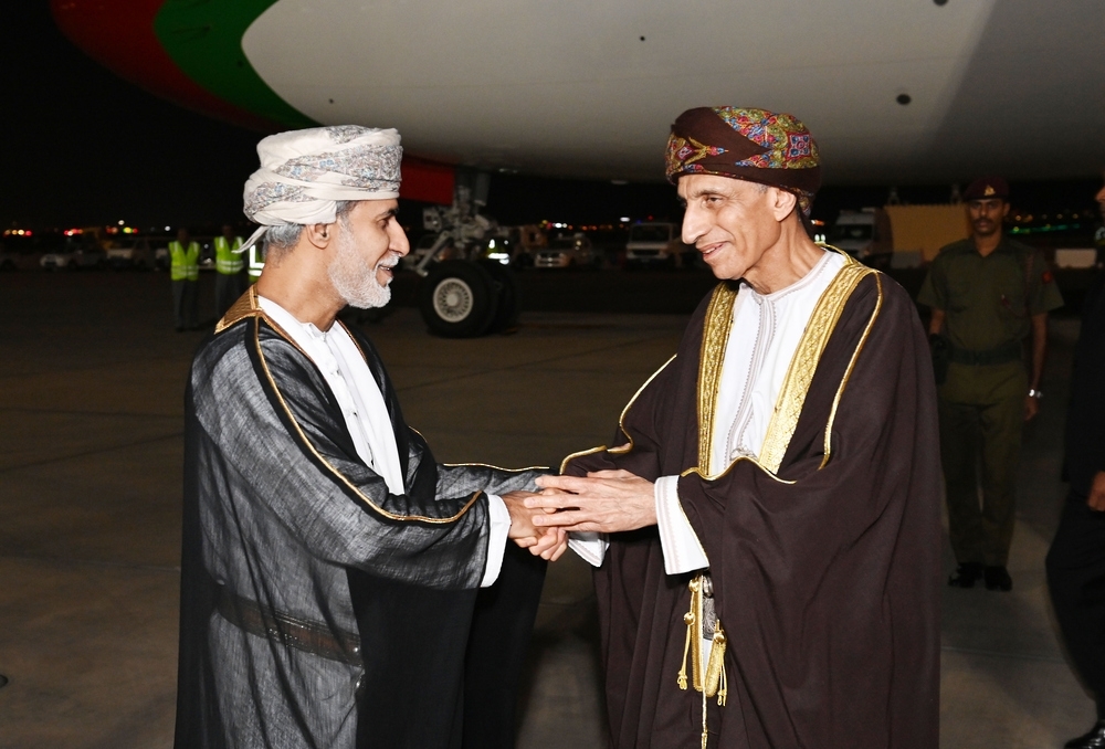 HH Sayyid Fahd was received by Shaikh Al Fadhl Mohammed al Harthy, Secretary General of the Council of Ministers,