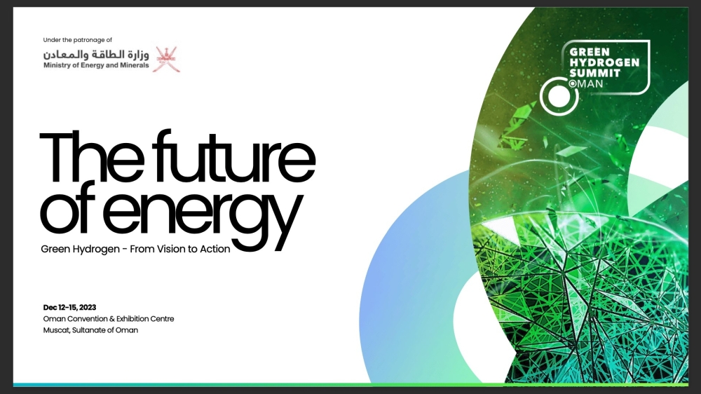 The summit aligns with Oman's Vision 2040, supporting energy transition and sustainable development.