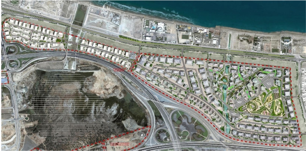 The Free Zone Area will be located at the east of the Muscat International Airport Land.