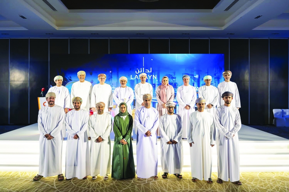 Dignitaries and project officials pictured at the signings.