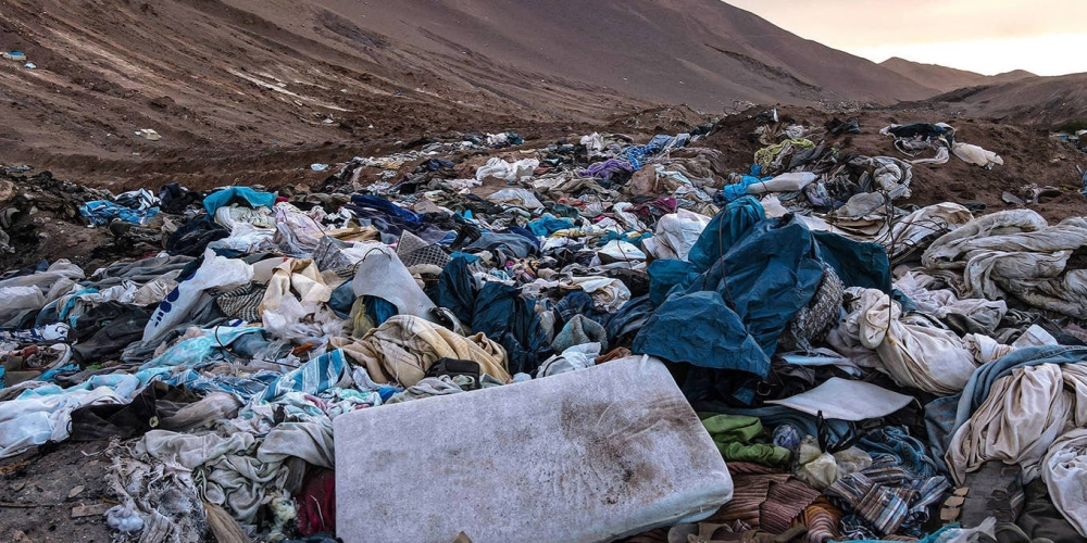 Decomposing waste in landfills emits methane.