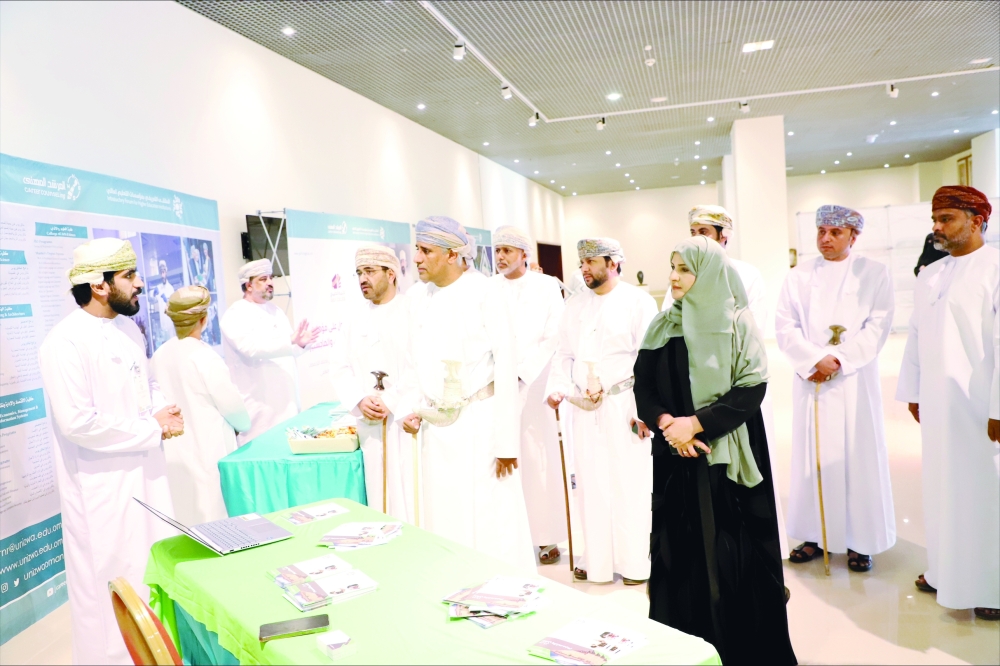 The opening ceremony was attended by Mohammed bin Hassan al Ansi, member of the Majlis Ash'shura