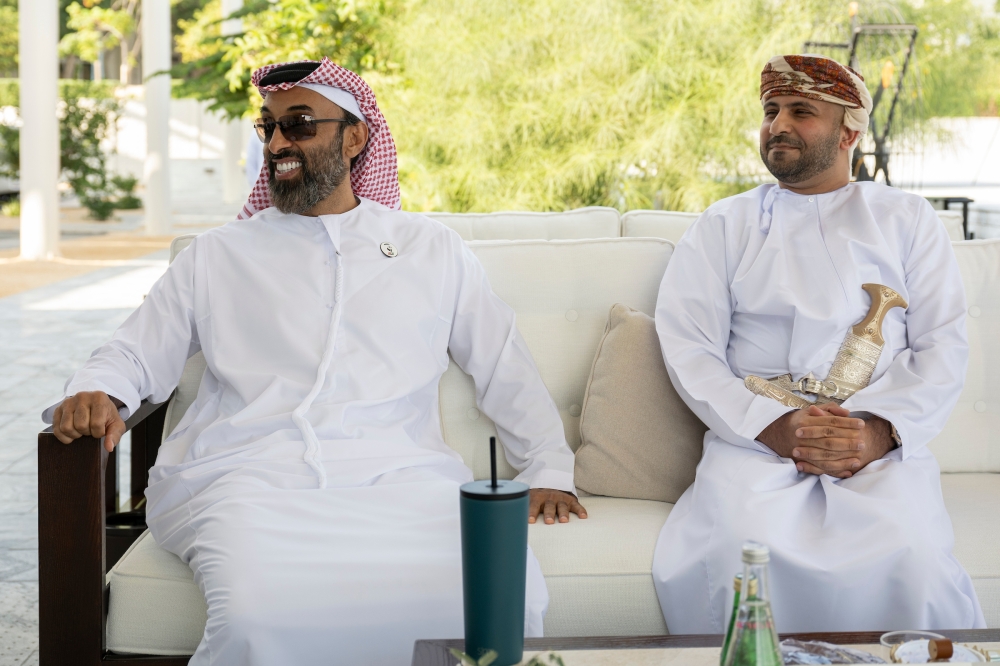 UAE President receives HH Sayyid Theyazin