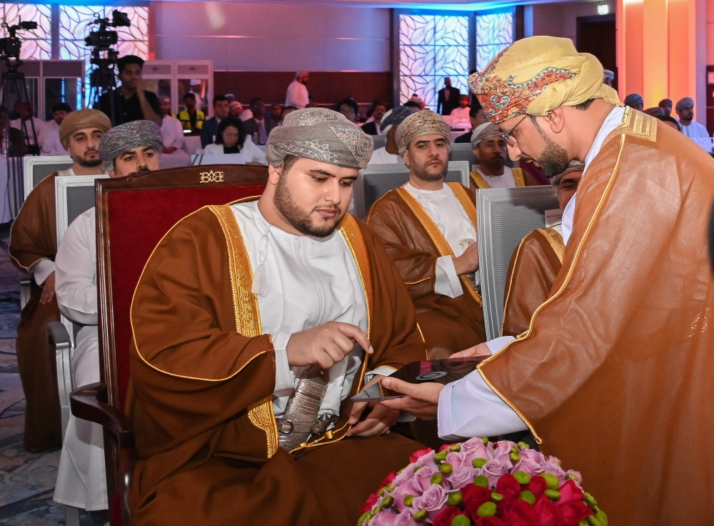 HH Sayyid Bilarab bin Haitham al Said during the inauguration of phase one of the strategic project 'Rabt' on Thursday. 