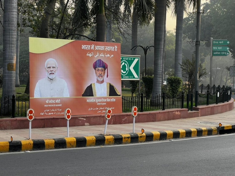 The Indian capital, New Delhi, all set to welcome His Majesty Sultan Haitham bin Tarik, who will be arriving on a state visit to the country