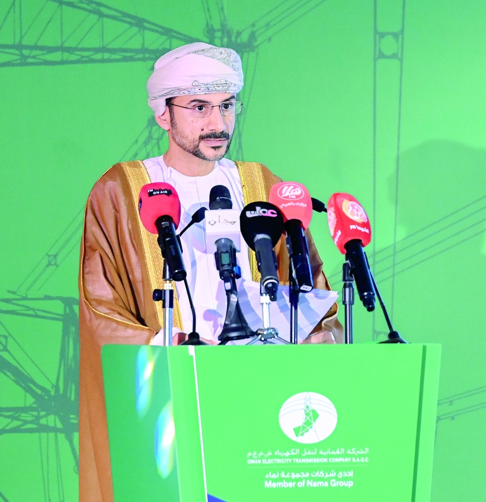  OETC CEO Eng Saleh al Rumhi addressing the launch event
