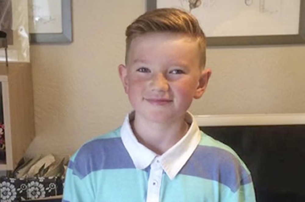Alex Batty as he looked when he disappeared at age 11 while on vacation in Malaga, Spain, with his mother and grandfather. 