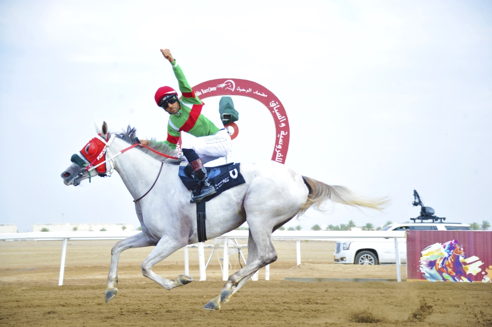 The ninth race at Barka 