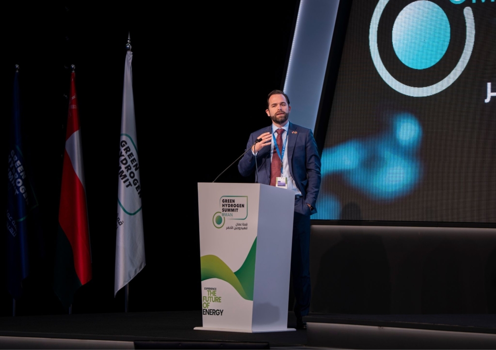 Reggy Vermeulen, CEO – Port of Duqm, speaking at the GHSO Forum last week.