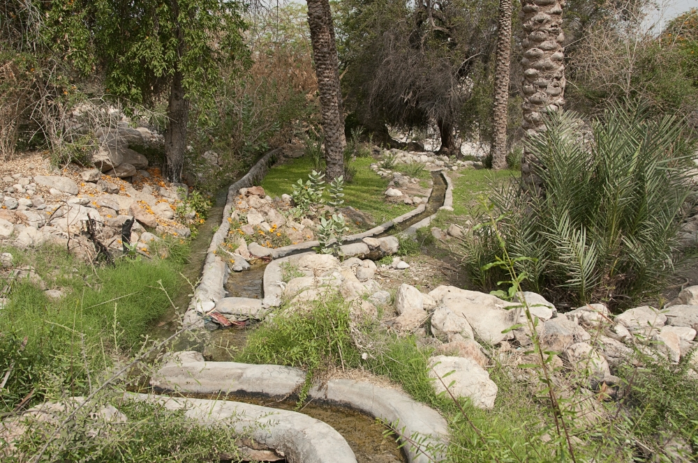 Aflaj System is the main water source