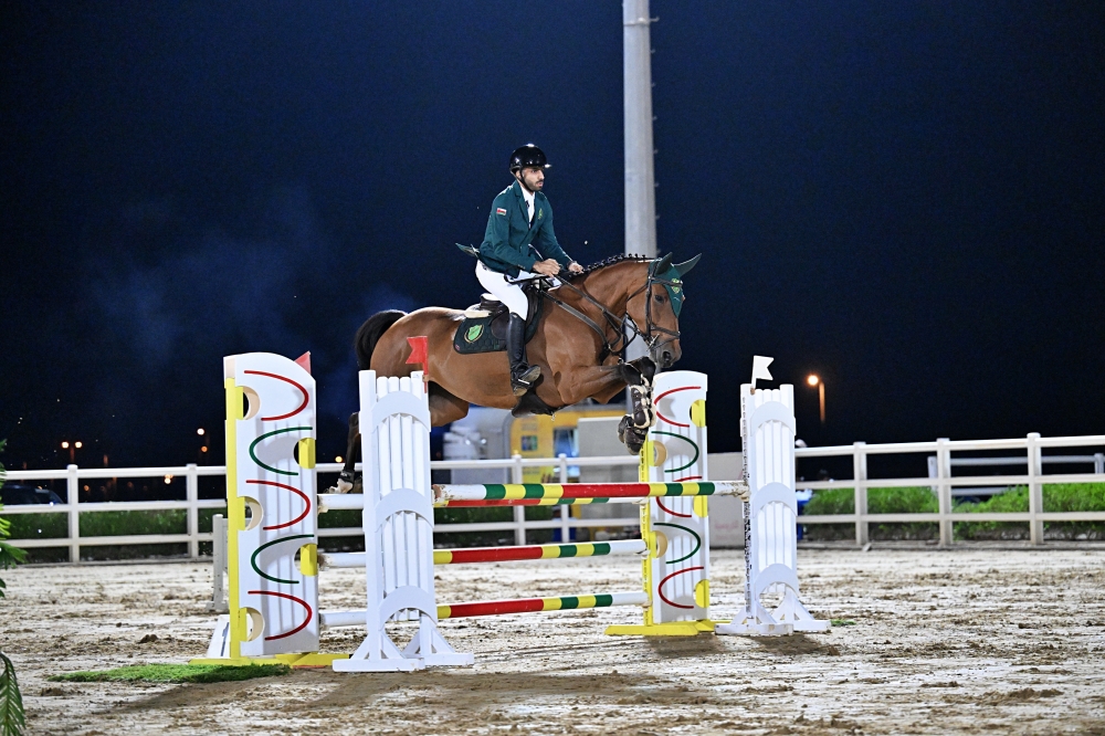  Omani raider at Derby Competition in Barka
