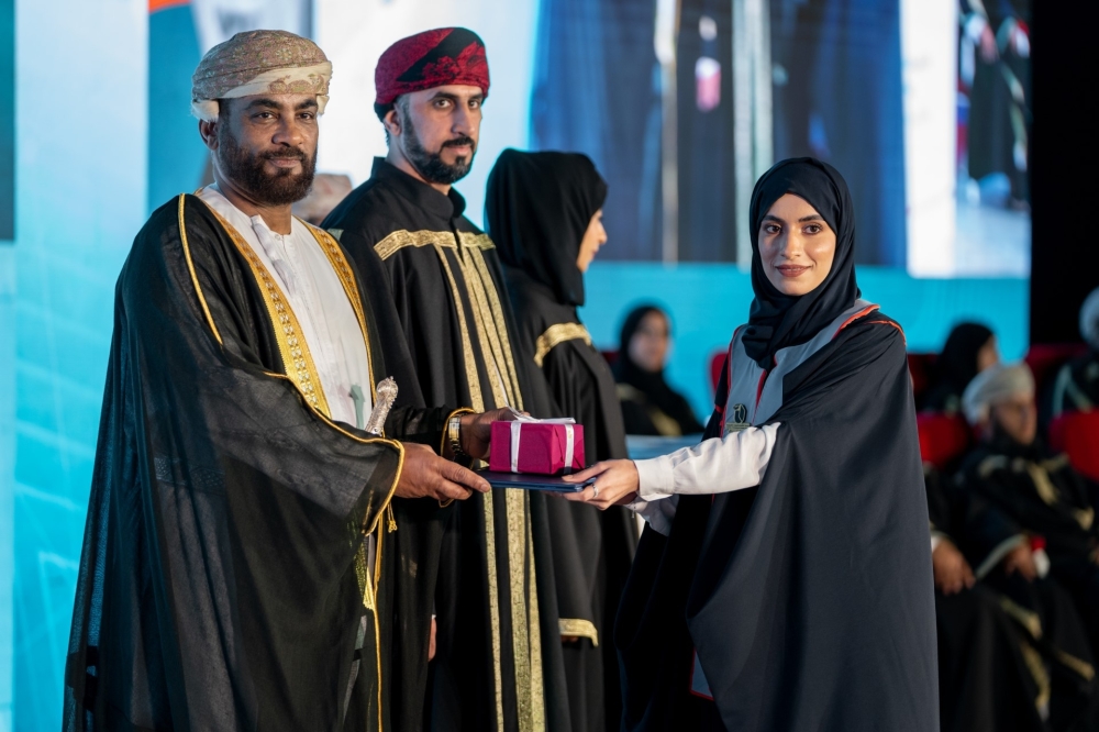 UTAS Nizwa celebrated the graduation of 729 accomplished students comprising both males and females.