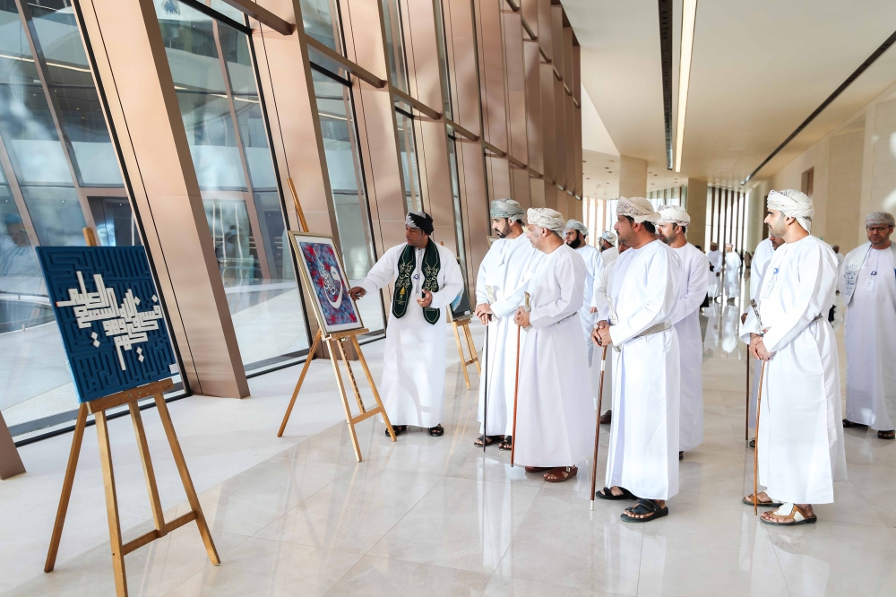 The ceremony was held under the auspices of Dr Faisal bin Ali bin Rashid al Zaidi, Wali of Manah