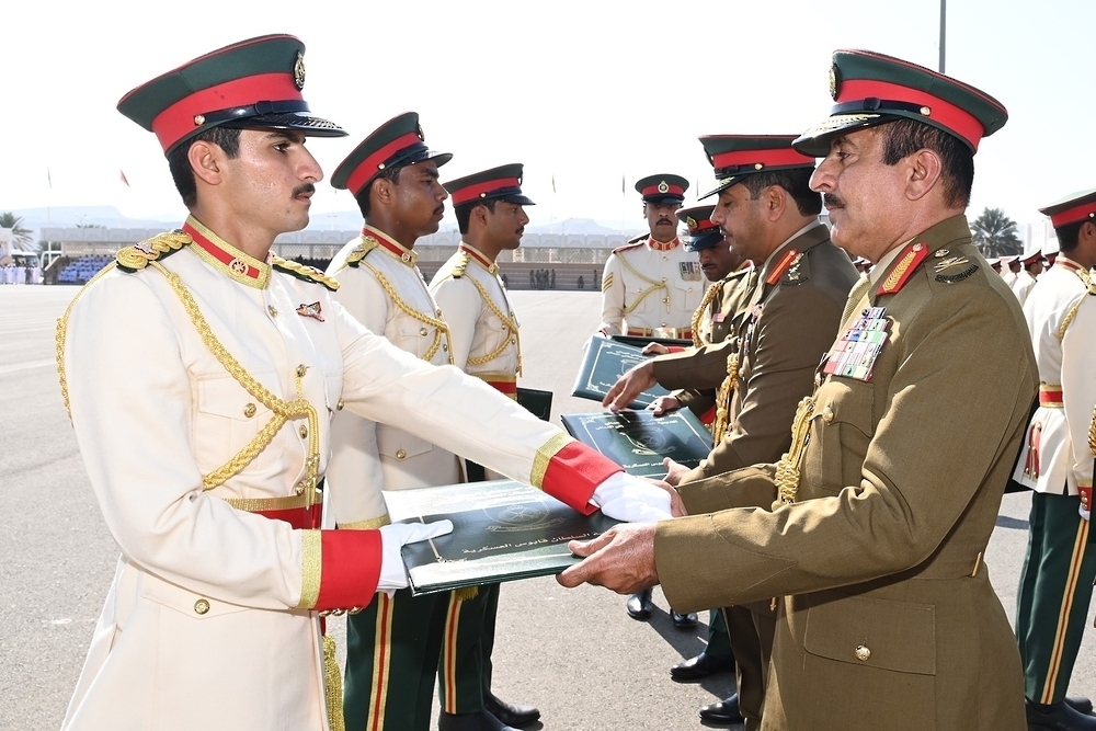 Maj Gen Mattar also felicitated top performers among the cadet officers. - ONA