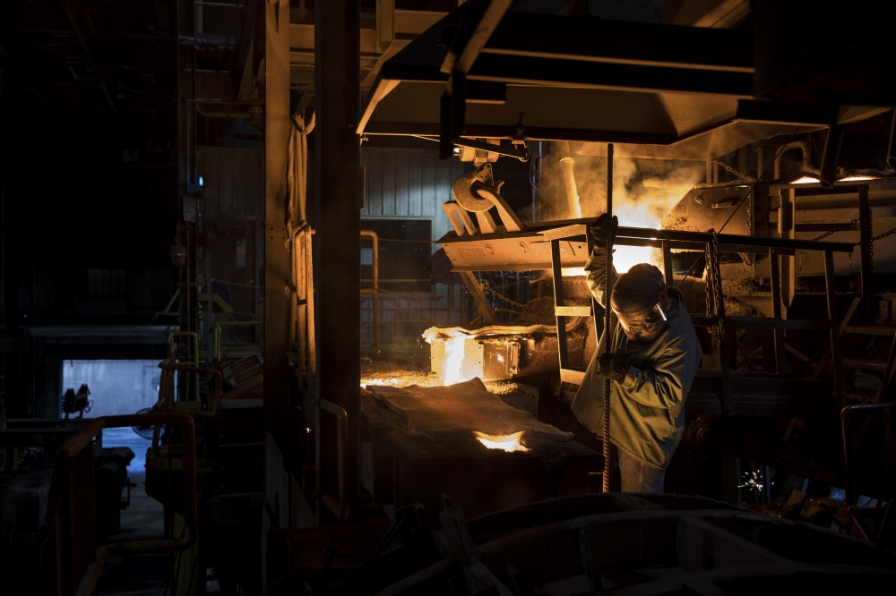 A steelworker at a foundry in Neenah, Wisconsin. Many economic studies concluded that tariffs, including on steel, imposed Donald Trump as president cost American society more than the benefits they produced.— The New York Times