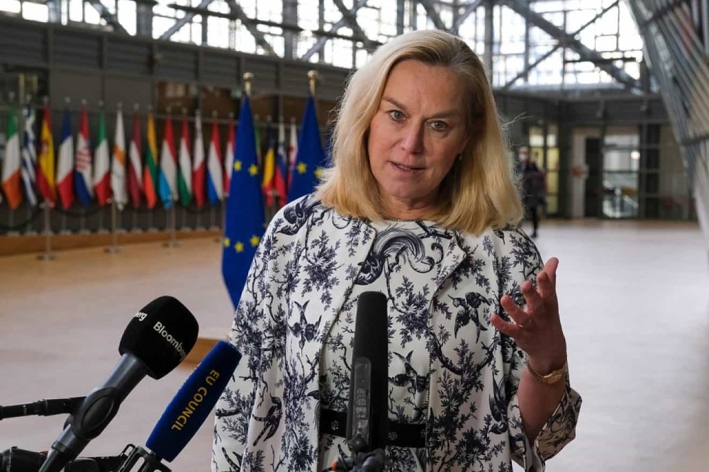 Sigrid Kaag of the Netherlands