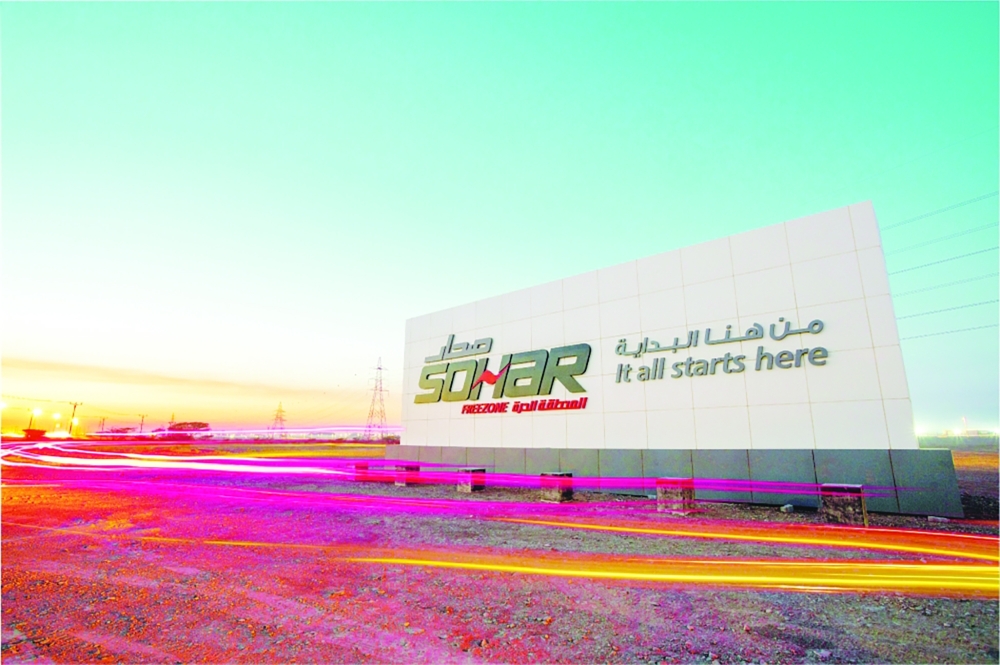 Sohar Titanium is under construction in Sohar Freezone 
