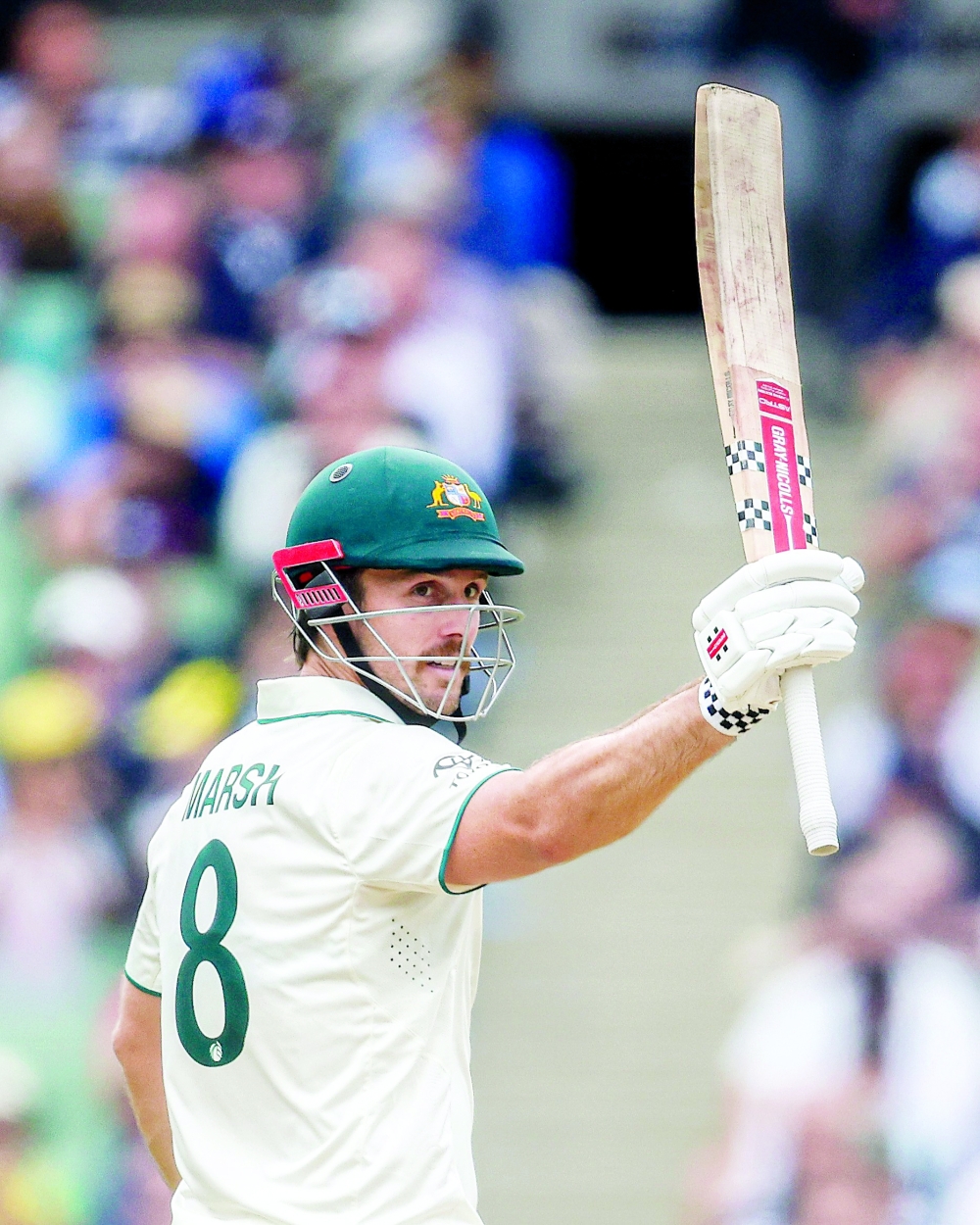 Marsh's 96 leads Australia fightback after Pakistan blitz