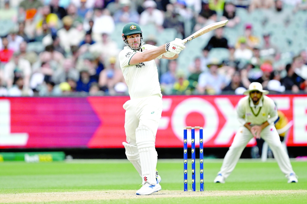 Marsh's 96 leads Australia fightback after Pakistan blitz