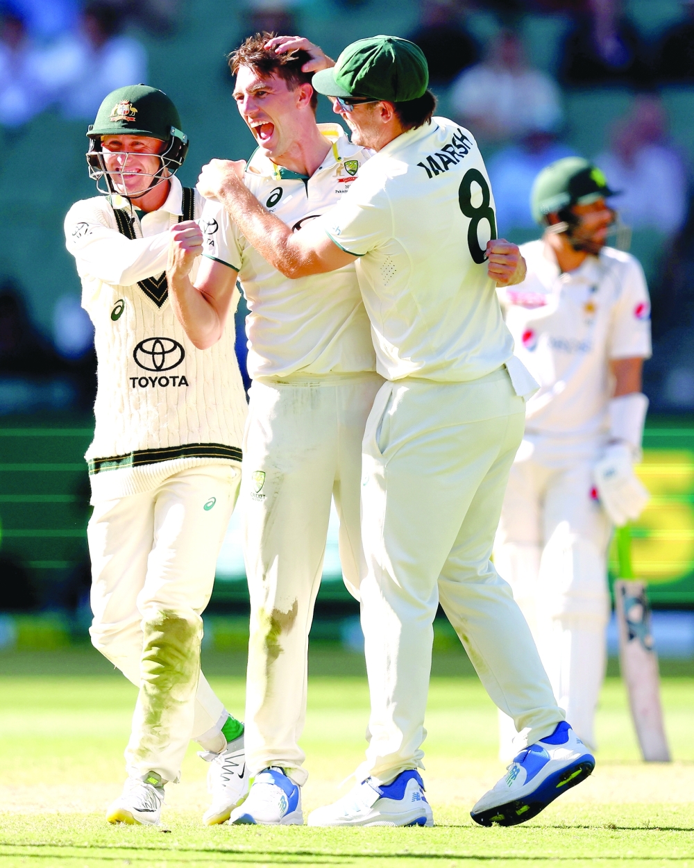 Cummins leads Australia to Test series victory
