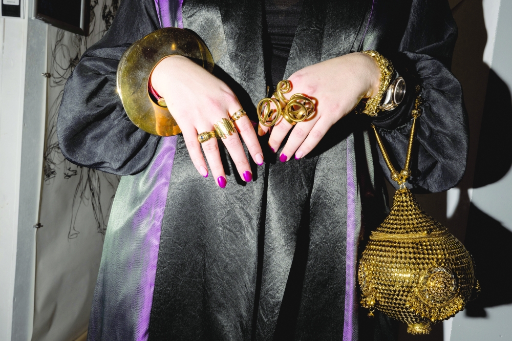 Shammiel Fleischer-Amoros at the Tribeca Ball in New York. 