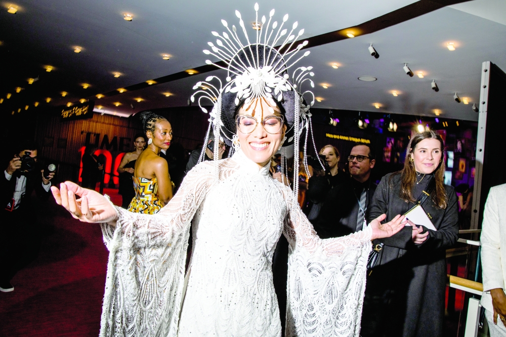 Ali Wong at the Time 100 gala at Lincoln Center in New York.