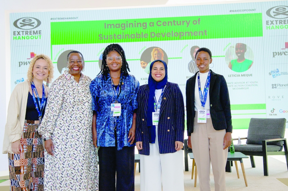 Imagining a century of sustainable development during Extreme Hangout at COP28