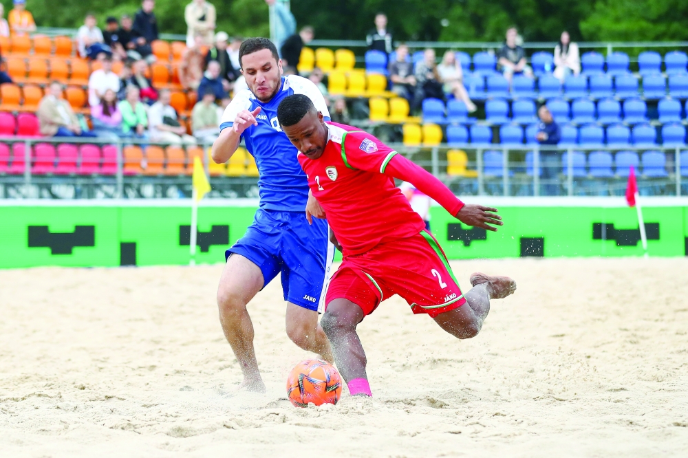 Oman beach soccer