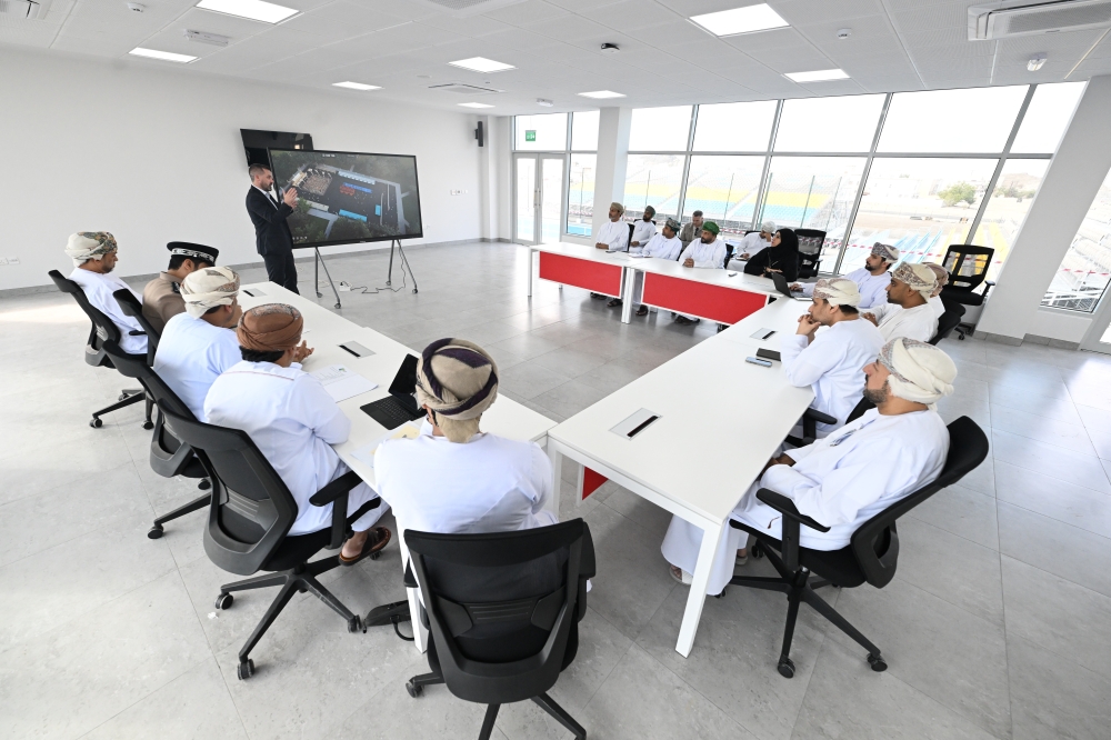 Oman Hockey Stadium project accomplished