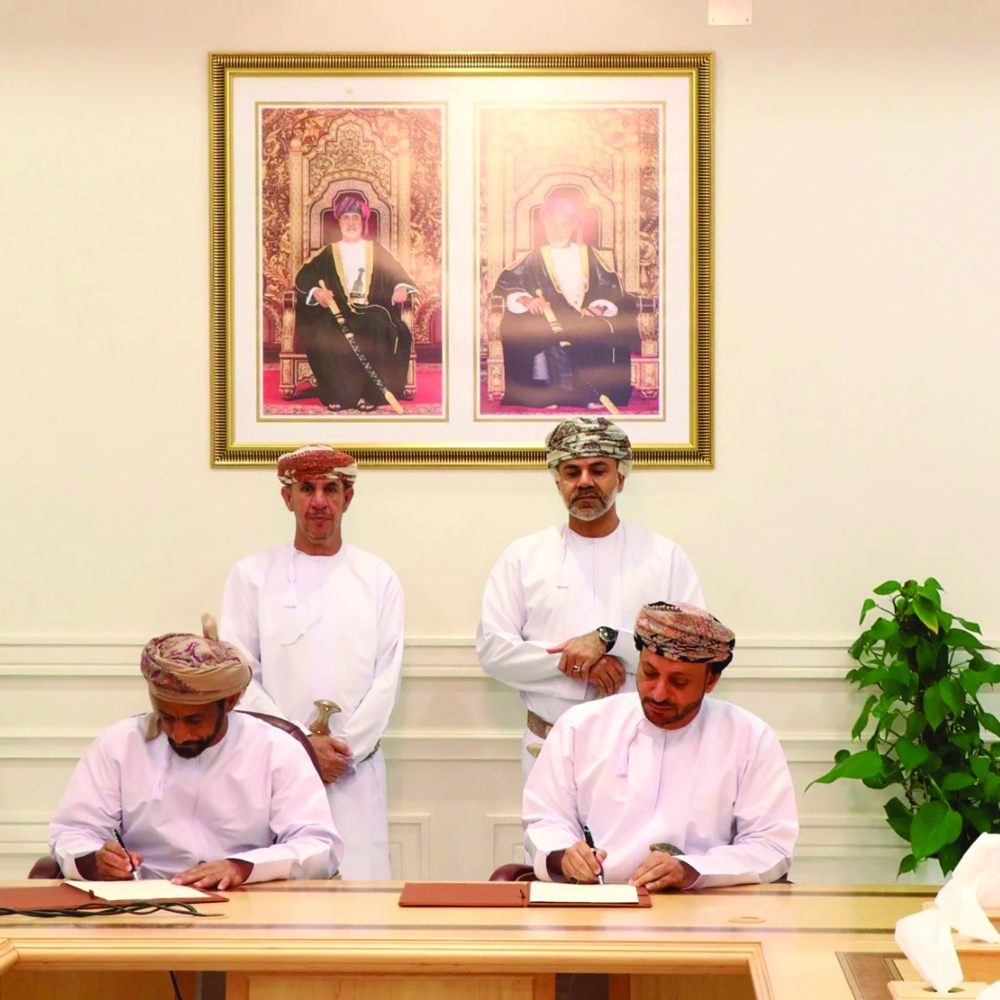 A total of 16 usufruct contracts were signed, covering various projects with a combined investment value of over RO 3 million