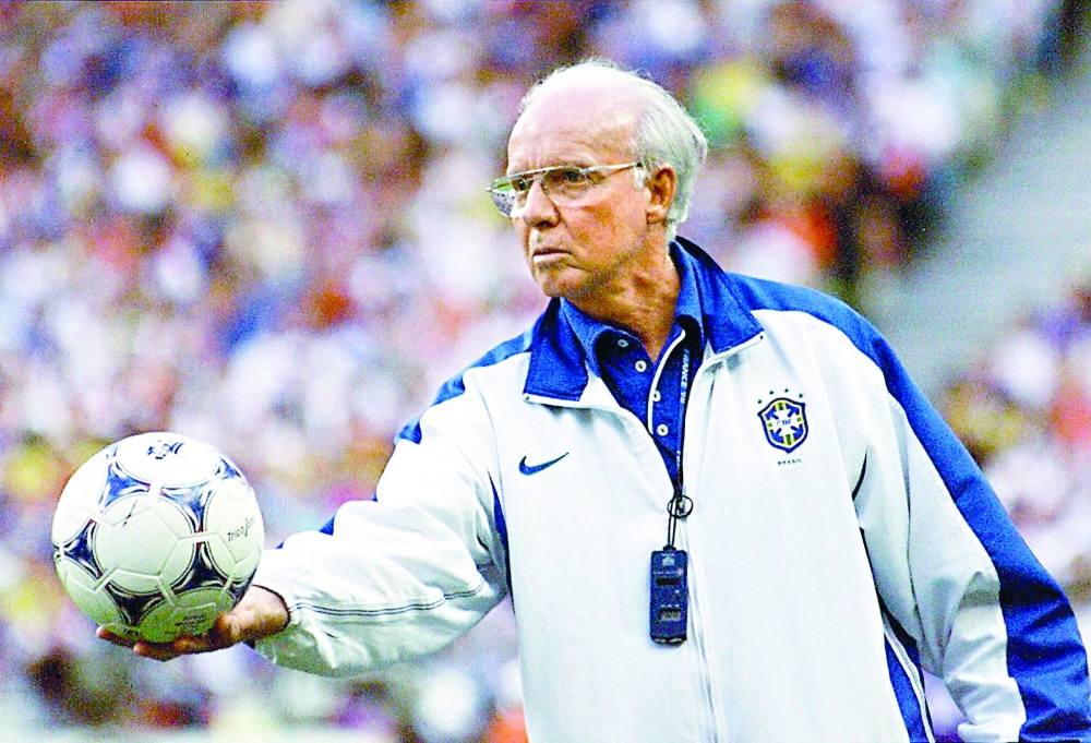 Mario Zagallo, Brazil's four-time World Cup winner, dies at 92