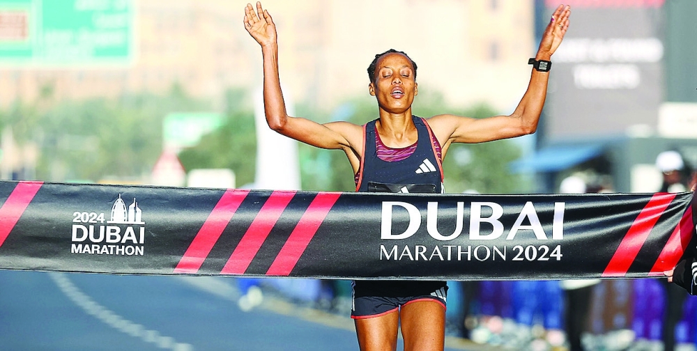 Ketema breaks world record for fastest marathon debut in Dubai