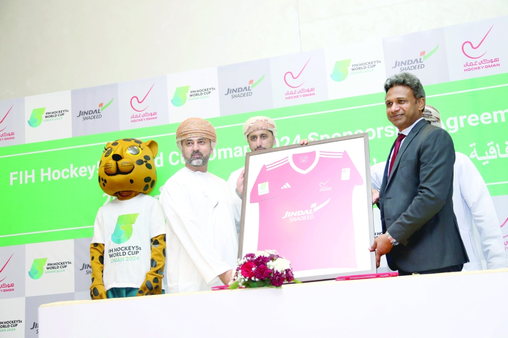 Harssha Shetty, JSIS CEO and Dr Marwan al Jumaa, OHA Chairman, signed the sponsorship agreement