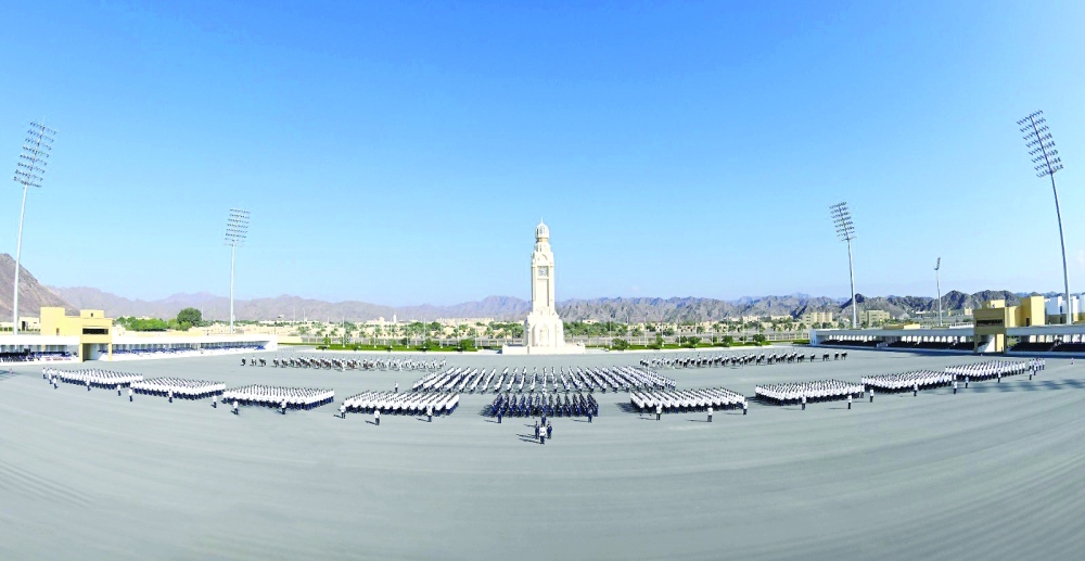 The Royal Oman Police celebrated its annual day on Sunday. 