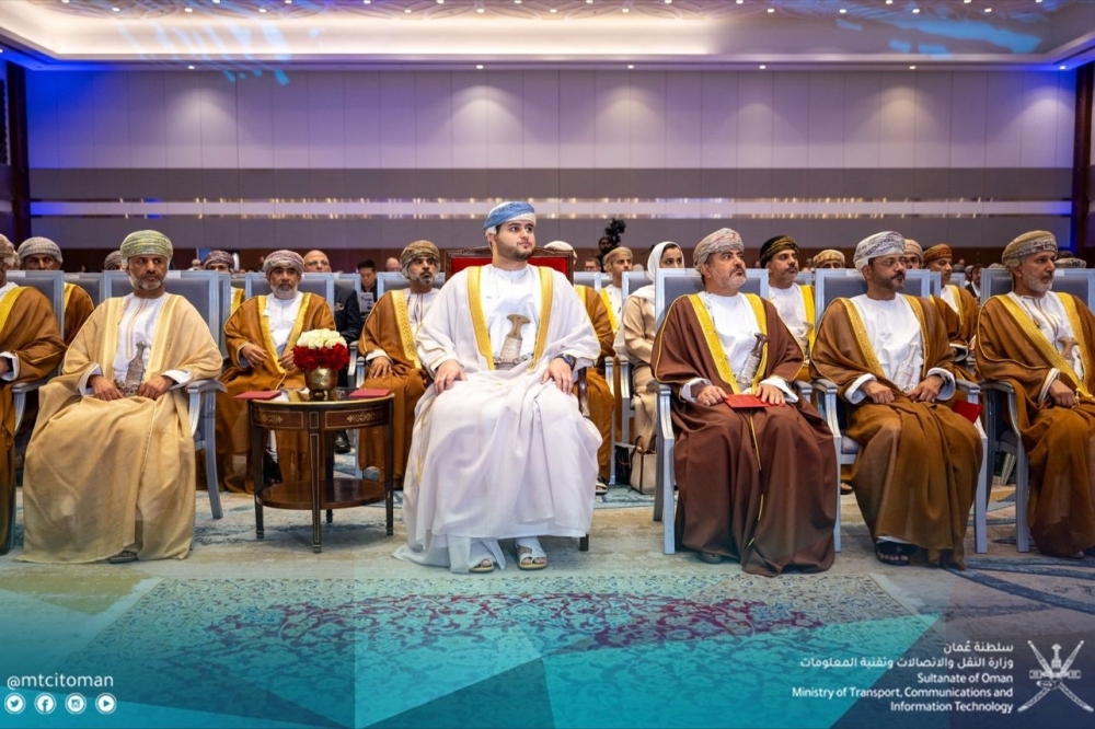  Dignitaries attending the opening of the 1st Middle East Space Conference in Muscat on Monday.