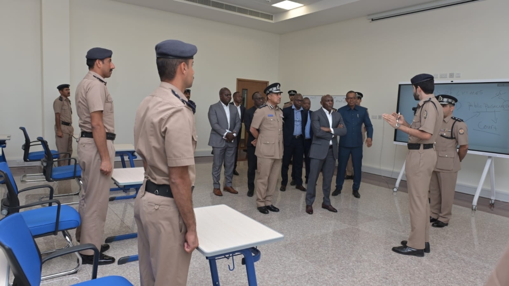 The guest was briefed on the tasks, specializations and role of the Police College and the various institutes in the academy.