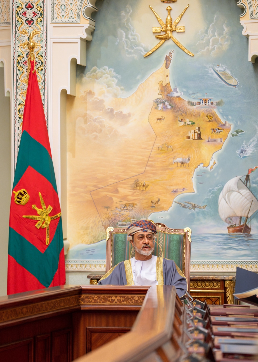 HM presides over cabinet meeting 