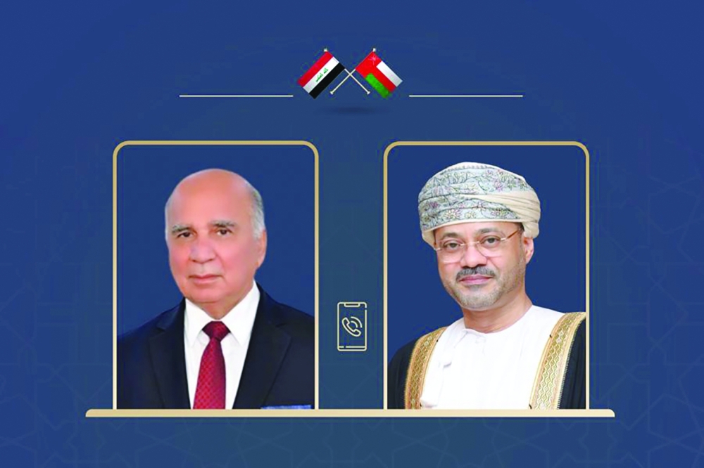 Oman, Iraq foreign ministers discuss regional politics