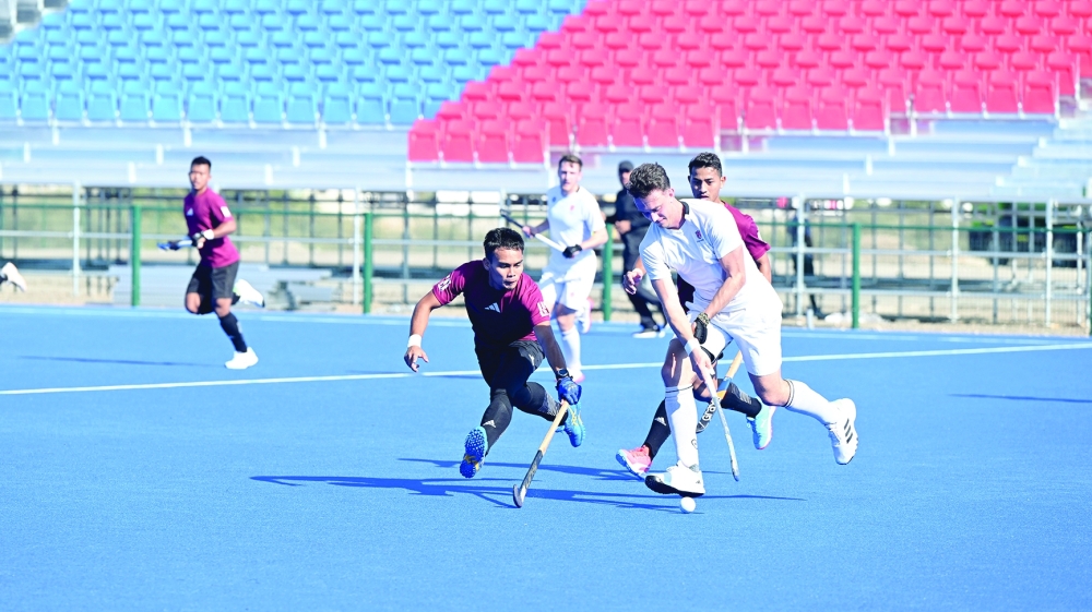 Unveiling details of hosting FIH Hockey Olympic Qualifier in Muscat today