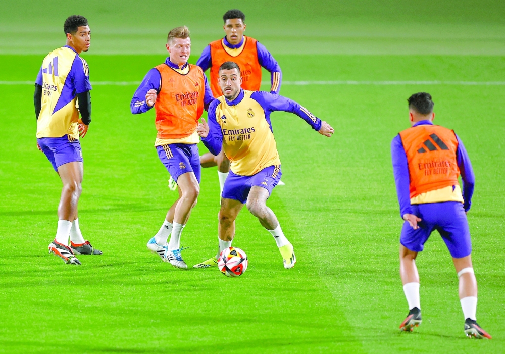 Spanish Super Cup - Real Madrid Training