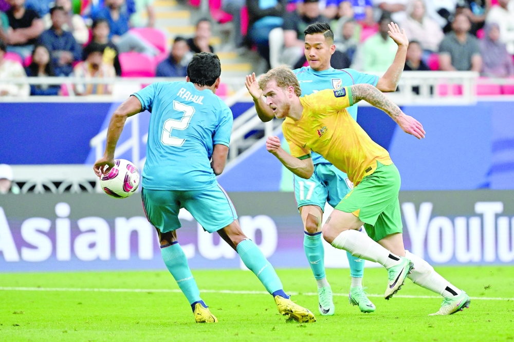Australia cruise past India in Asian Cup group opener