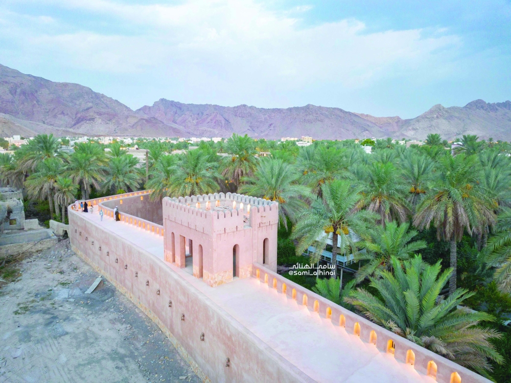Restored Al Aqur wall now pride of Nizwa
